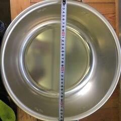 キャンプ用品&大きな煮込み鍋　純シュウ酸アルミ鍋(36㎝)②の画像