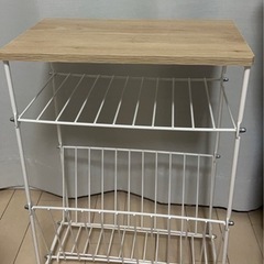 スチールラック　サイドテーブル　あげます