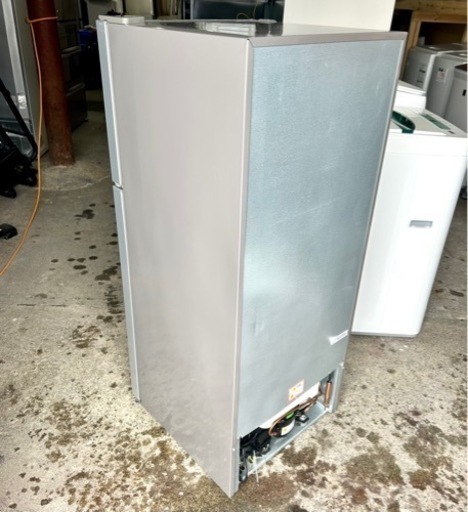 札幌市内配送可 美品 22年製 A-Stage エーステージ 118L 2ドア冷蔵庫 AS-R118SL-100