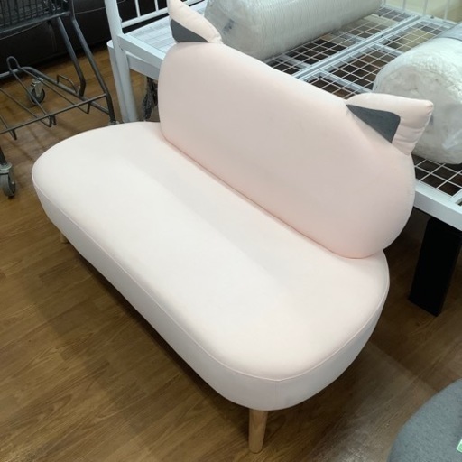 不二貿易 2人掛け猫ソファー【トレファク 川越店】