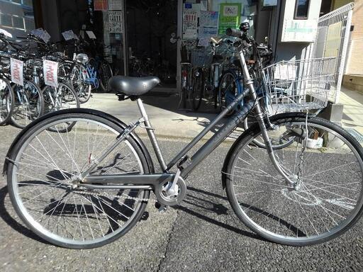 中古自転車２９４４　２７インチ　ギヤなし　LEDオートライト