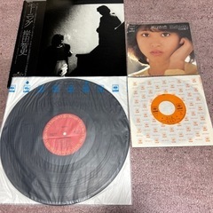 レコード　LPモーニング/岸田智史　EP松田聖子/風は秋色