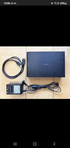 エレコム USB3.1(Gen1) 対応 外付けハードディスク ELD-ETVシリーズ ELD-ETV010UBK