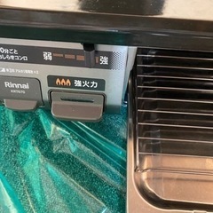 動作OK Rinnai/リンナイ ガステーブル 二口ガスコンロ RT67JH KRT670L LPガス 2022年製造の画像
