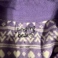 jumping beans ハーフジップフリースの画像