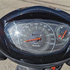 走行距離2,000km台アドレス125譲ります 新生活スタートに。通勤通学、フードデリバリーにもオススメの画像