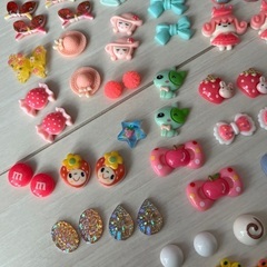 チャーム 手作りヘアゴム等にの画像