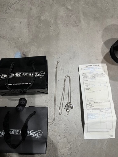 クロムハーツチャーム、チェーン5点セット