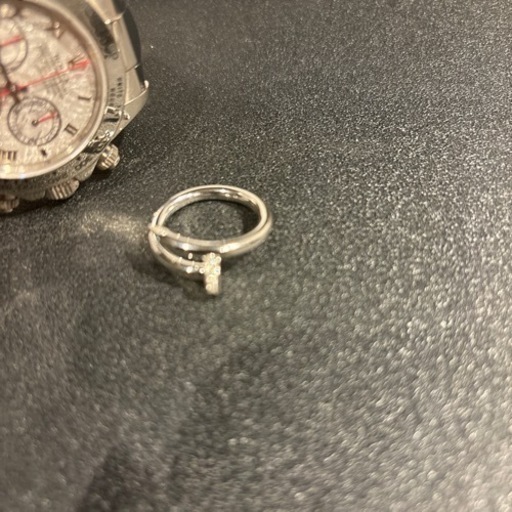 カルティエ　ジュスト  リング　ダイヤ