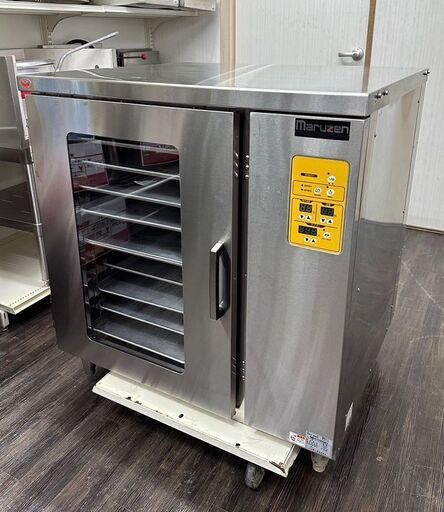 Maruzen マルゼン 電気 ベーカリーコンベクションオーブン 架台ホイロ ベーカーシェフ MBKH-5-Y (09060)【北見市発】 (J1355yxxY)