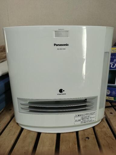 パナソニック 加湿機能付きセラミックファンヒーター ホワイト DS-FKX1204-W(1台)