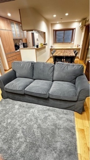 【超美品】IKEA3人掛けソファ EKTORP エークトルプ
