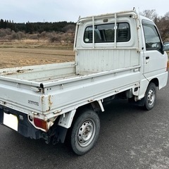 車検ロングの令和7年10月!!H13年 サンバートラック 切り替え4WD 5MT 131050km メンテ済みの絶好調の画像