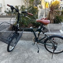 折りたたみ自転車　2台 折りたたみ自転車 2台