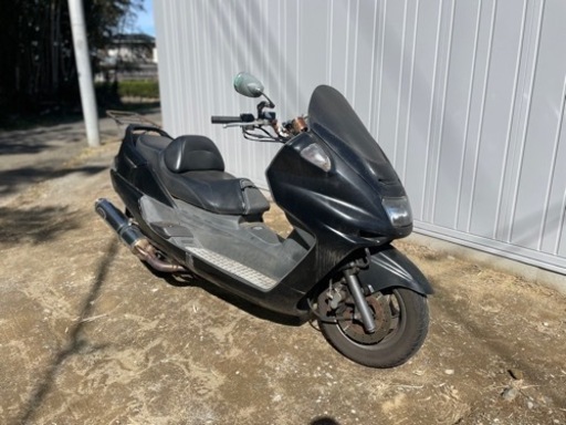 マジェスティ250 4HC 始動確認 レストアベース