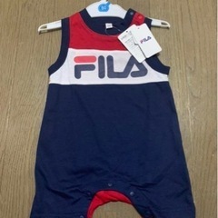 【未使用】FILA ノースリーブ　カバーオール　80㎝★
