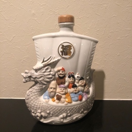 【12月30日まで】NIKKA ウヰスキー【スーパーニッカ 限定 陶器ボトル 七福神】未開栓　ウイスキー