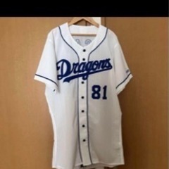 プロモデル 浅尾 拓也 直筆サイン入り 中日ドラゴンズ ミズノ ユニフォーム