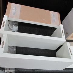 R306 おしゃれ 壁掛け用 ウッドラック、5個まとめセット、Used・美品の画像
