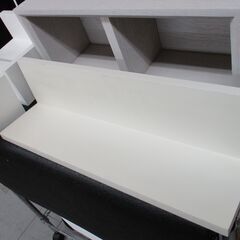 R306 おしゃれ 壁掛け用 ウッドラック、5個まとめセット、Used・美品の画像