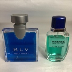 ウルトラマリン　オーデトワレとブルガリ POUR HOMME　商談中