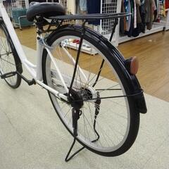 自転車 26インチ 白 TJ3636の画像