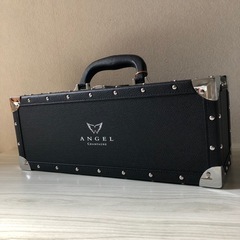 エンジェルシャンパンBLACK 空瓶と化粧箱セットの画像