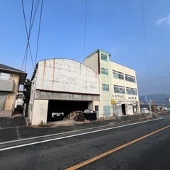🉐岡山県　倉敷市　駐車場　資材倉庫　ビル　サバゲー　スタジオ　撮...