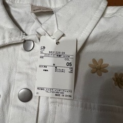 【新品タグ付き】プティマイン  デニムシャツの画像