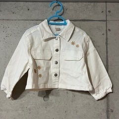 【新品タグ付き】プティマイン  デニムシャツの画像