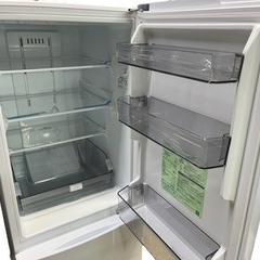 NO.1269【2022年製】TOSHIBA 東芝 ノンフロン冷凍冷蔵庫 GR-T15BS (W) 153L 冷蔵110L 冷凍43L 中古の画像