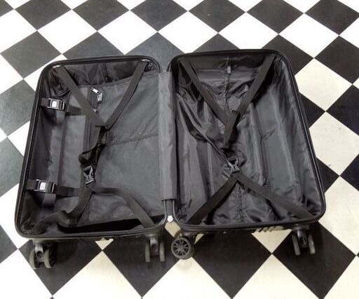 A.L.I アジアラゲージ キャリーバッグ ブラックカーボン調 TSA Mサイズ