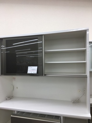 ★ジモティ割あり★ 松田家具　食器棚　W141×D49×H205クリーニング済み SJ5191