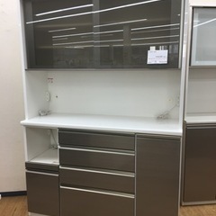 ★ジモティ割あり★ 松田家具　食器棚　W141×D49×H205クリーニング済み SJ5191