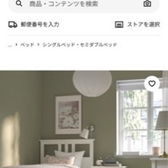 収納付きシングルベッド、マットレス付きの画像