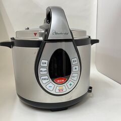 電気圧力鍋 ワンダーシェフ GEDA40 S05 容量4L 中古動作品 クリーニング済みの画像