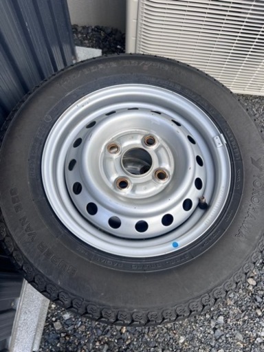 軽トラ　タイヤバリ山