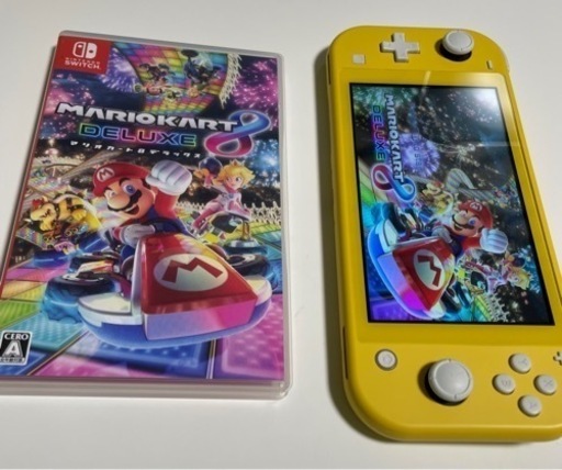 【お取引完了】NintendoSwitchLite＋マリオカート8デラックス