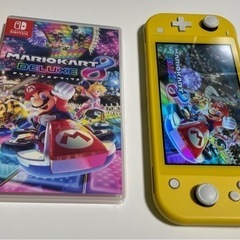 【お取引完了】NintendoSwitchLite＋マリオカート8デラックス