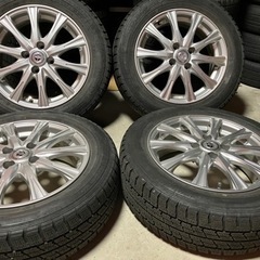 アクア・ヴィッツ等に175/65R15 PCD100 スタッドレス&ホイール 175/65R15スタッドレスタイヤ付きホイール4本 アクア、ヴィッツ