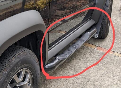 ジムニー　サイドステップ