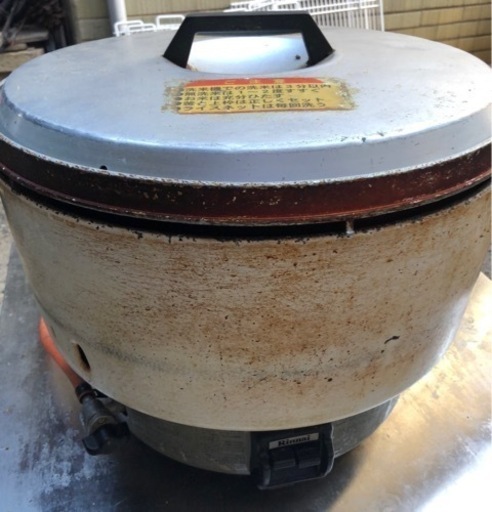 業務用　リンナイ ガス炊飯器  10.0L　5.5升　LPガス用