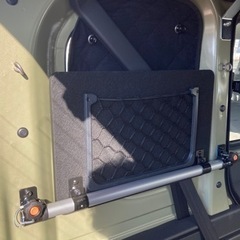 値下げしました！Nバン車中泊､キャンプ用サイドテーブルの画像