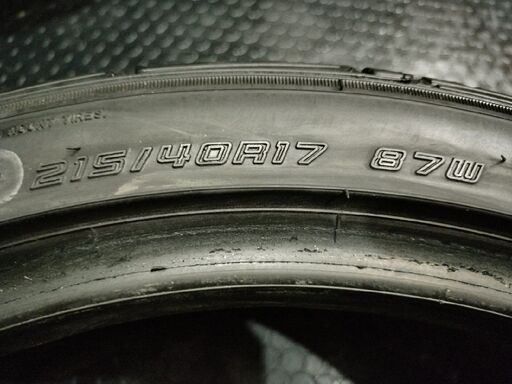 FALKEN ZIEX ZE914 215/40R17 17インチ 夏タイヤ 4本 バリ溝 audi/A1/A1スポーツバック VW/