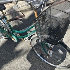 ギア付き　自転車　2/29または3/1お渡し