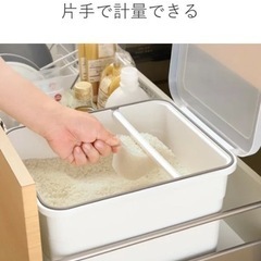 【美品】トトノ 米びつ 10kgの画像