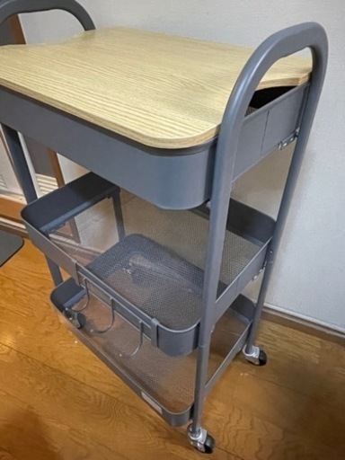 【交渉中】キッチンワゴン　自宅まで受け取りに来てください
