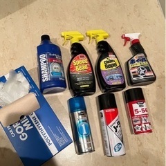 洗車用具一式（残量半分程度）