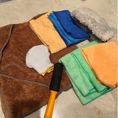 洗車用具一式（残量半分程度）の画像