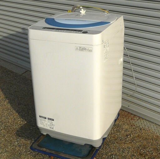 配達先決定　2014年式シャープ 全自動洗濯機（5.5kg）SHARP ES-GE55P-A